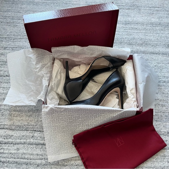 NIB $495 Tamara Mellon Siren 90 Pumps Size 39 - Picture 4 of 14